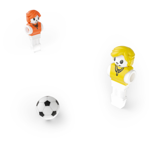 Игровой стол Unix Line Мини Футбол - Кикер настольный (61х28 cм)