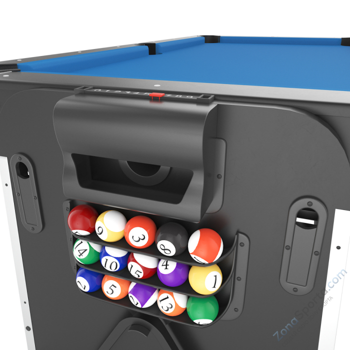 Игровой стол Unix Line Трансформер 4 в 1 (204х112 cм) Black