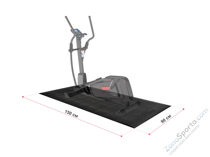 Коврик Unix Fit для кардиотренажёров No logo 150x90x0,6 см