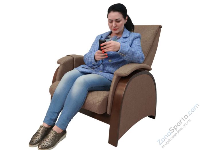 Кресло-качалка (маятник) с массажем Fujimo Balance 2 F2004 TOF Орех