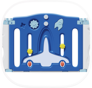 Манеж Unix Kids Supreme Space 200x200 Blue