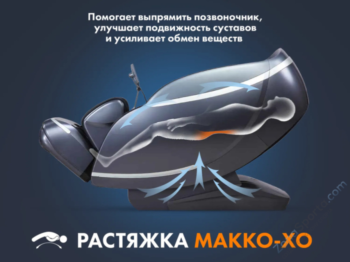 Массажное кресло Fujimo Guru F700 Бежевый