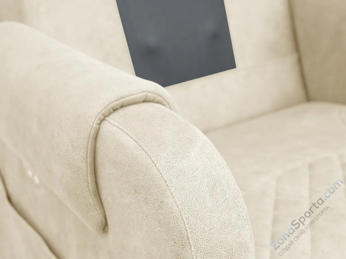 Массажное кресло-реклайнер с подъемом Fujimo Lounge Up F7003 ULFL Айвори (Orlando 1)