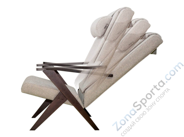 Массажное кресло-шезлонг Ego Bounty Plus EG3001 TVF Серый (Tony13)