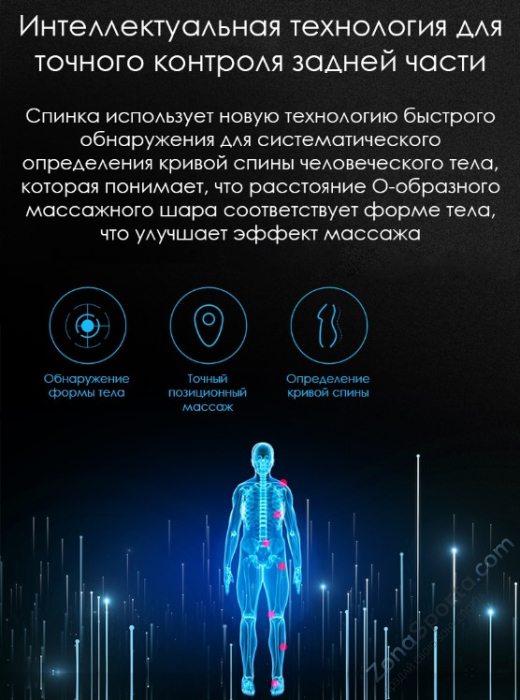 Массажное кресло Xiaomi (RT7708) Crocodile Black