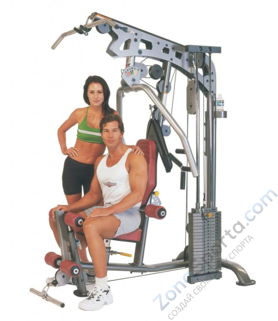 Многофункциональный силовой центр Tuff Stuff AXT-2TF-140 с весовым стеком 134 кг