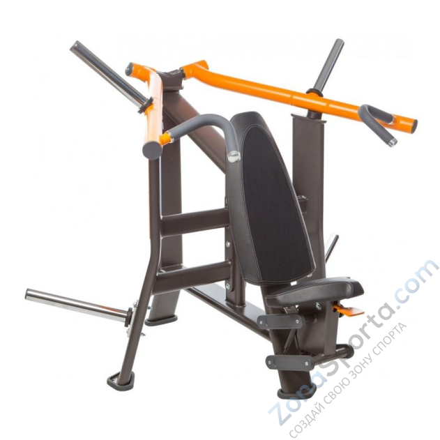 Плечевой жим сидя на свободных весах Inotec A1