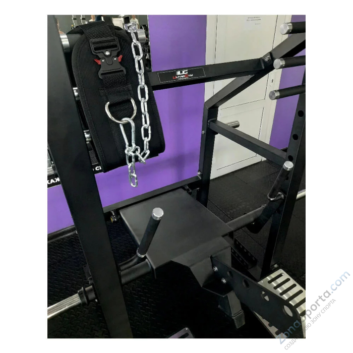 Приседания с поясом колодец UltraGym UG-15