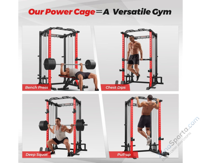 Силовая рама многофункциональная DFC D034