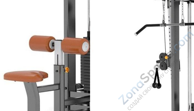 Силовой комплекс 4-сторонний AnyFit PE404-123