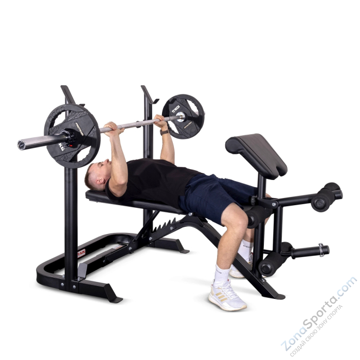 Скамья для жима с подставкой для штанги Protrain WB859P