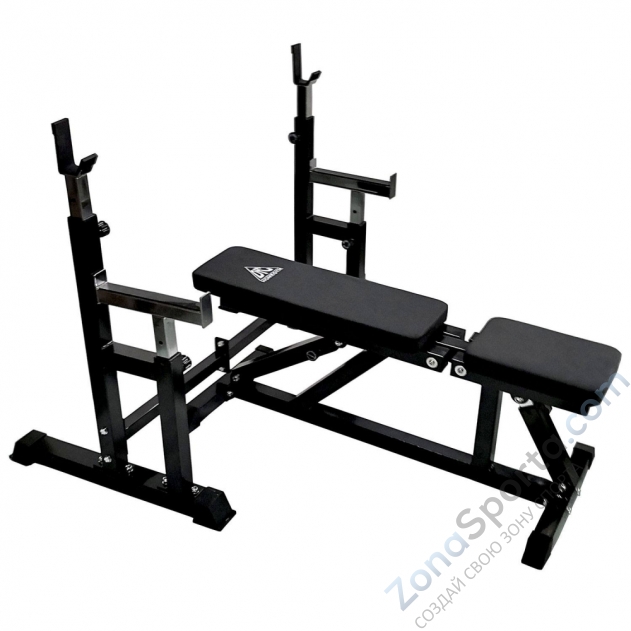 Скамья со стойками под штангу DFC DZ005ABB