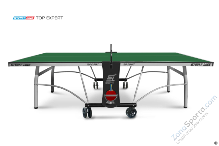 Стол теннисный Top Expert Зелёный