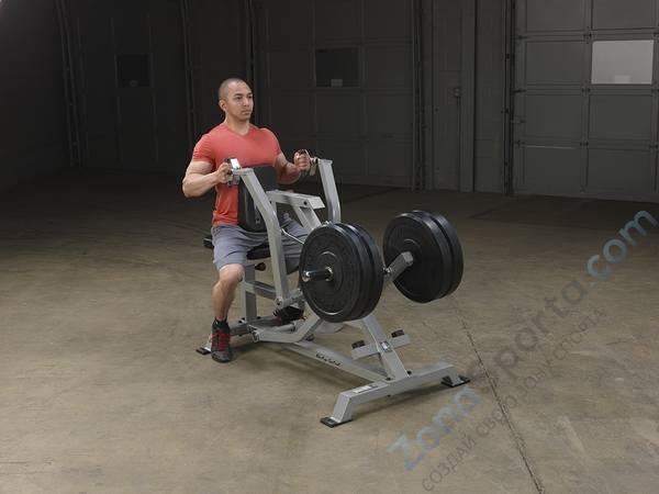 Тяга с упором в грудь Body Solid LVSR