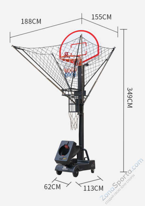 Тренажёр для подросткового баскетбола K6809P2