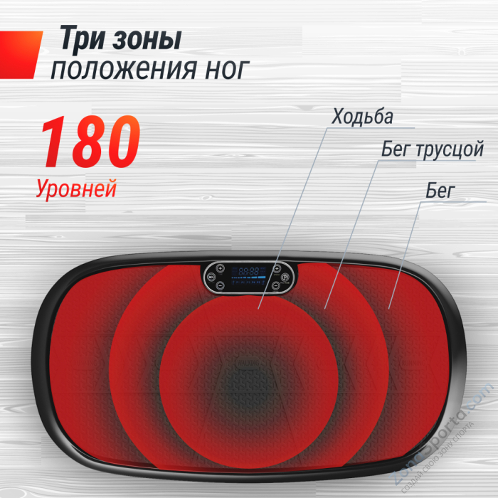 Виброплатформа Unix Fit Quake 3D Black