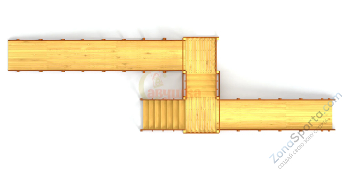 Зимняя горка Савушка Зима 7/1