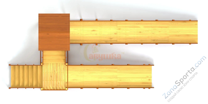 Зимняя горка Савушка Зима 7/2