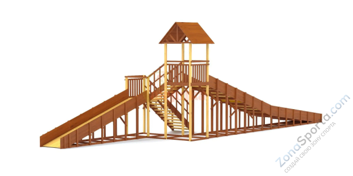 Зимняя горка Савушка Зима 9/3