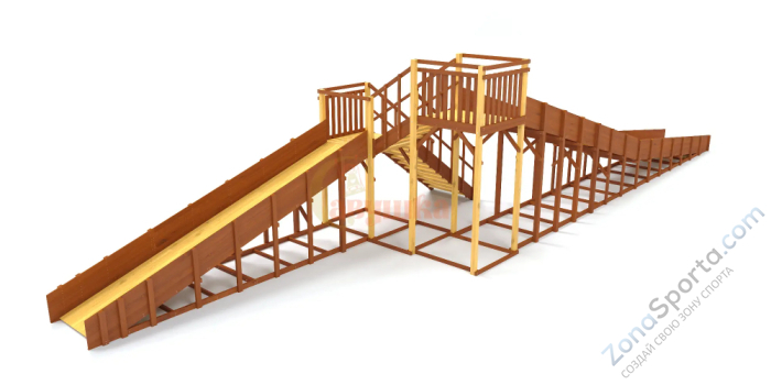 Зимняя горка Савушка Зима 9/1