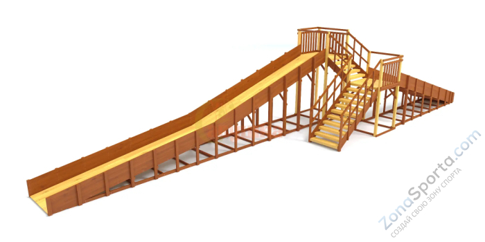 Зимняя горка Савушка Зима 9/1