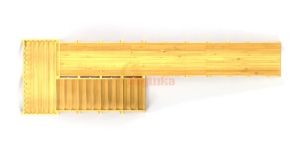 Зимняя горка Савушка Зима Wood-8