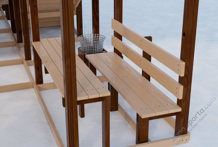 Зимняя горка Волшебная Зима 4